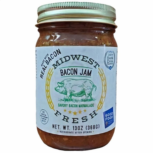12-PACK OF Jam Bacon, Midwest Fresh