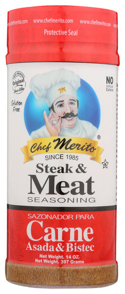6-PACK OF SEASONING MEAT STEAK 14 OUNCE - CASE OF 6