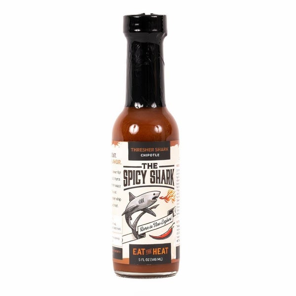 12-PACK OF Sauce Hot Sauce Thresher Shark (Chipotle), The Spicy Shark