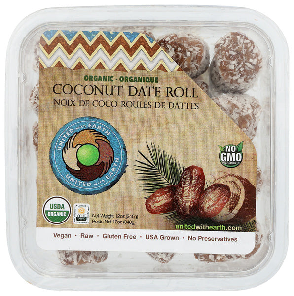 12-PACK OF ROLL DATE COCONUT 12 OUNCE - CASE OF 12