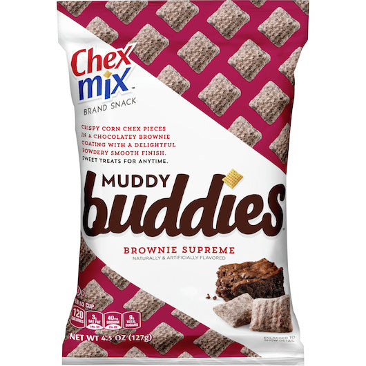 7-PACK OF Muddy Buddies Brownie Supreme Snack Mix Chex Mix Dry, 7 - 4.5 Oz