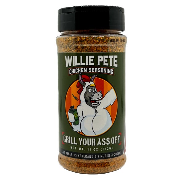 6-PACK OF Seasoning Chicken Willie Pete, GYAO