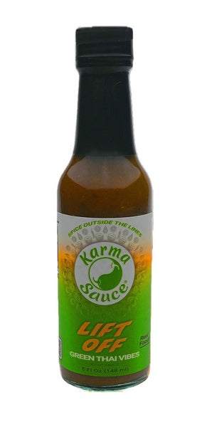6-PACK OF Sauce Pepper Green Chili, Lift Off, Karma Sauce