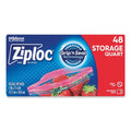 432-PACK OF Bag Plastic Ziploc Double Zipper Storage Bags - 1 Quart Clear Food Storage Bags (9 Count) - Durable and Microwave Safe