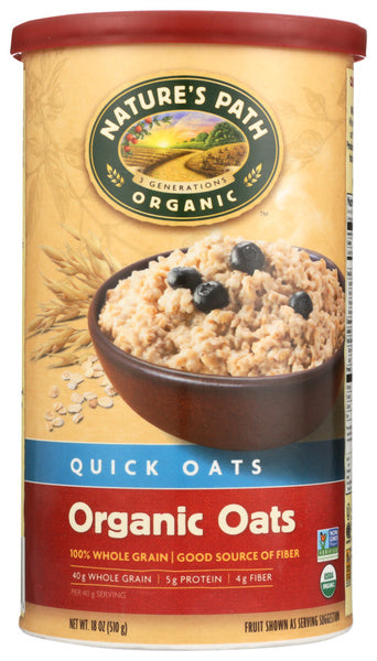 6-PACK OF Oatmeal Instant Natures Path 18 oz