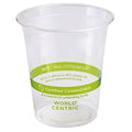 2000-PACK OF Cup Cold 7 oz World Centric Compostable PLA Cold Cups | 2000 count
