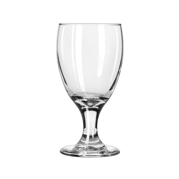 10.5 Z-PACK OF GLASS GOBLET BNQT EMBSY