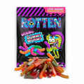 48-PACK OF Candy Gummy Worms Original, Rotten