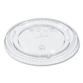 1000-PACK OF LID PLASTIC COLD CUP STRAW SLOT CLEAR