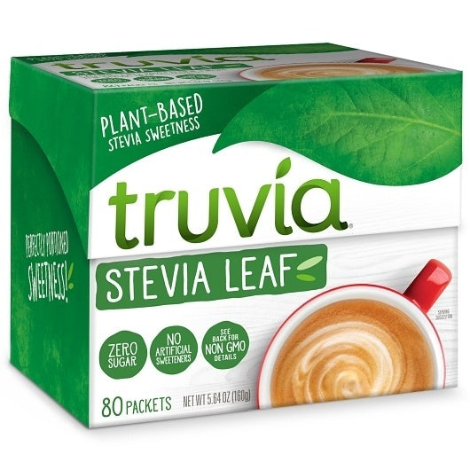 12-PACK OF Sweetener Truvia, 12 - 80 Ea
