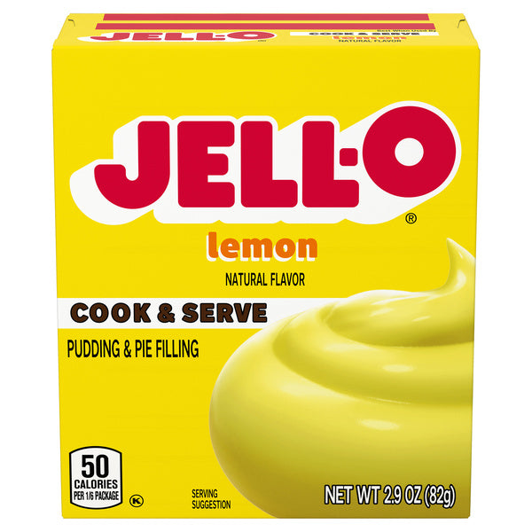 24-PACK OF PUDDING LEMON