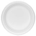 1000-PACK OF PLATE ROUND COMPOSTABLE MOLDED FIBER 6 INCH DISPOSABLE