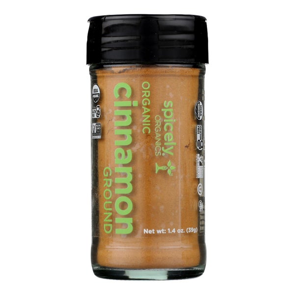 3-PACK OF Spice Cinnamon Ground Organic Spicely Organics 1.4 oz