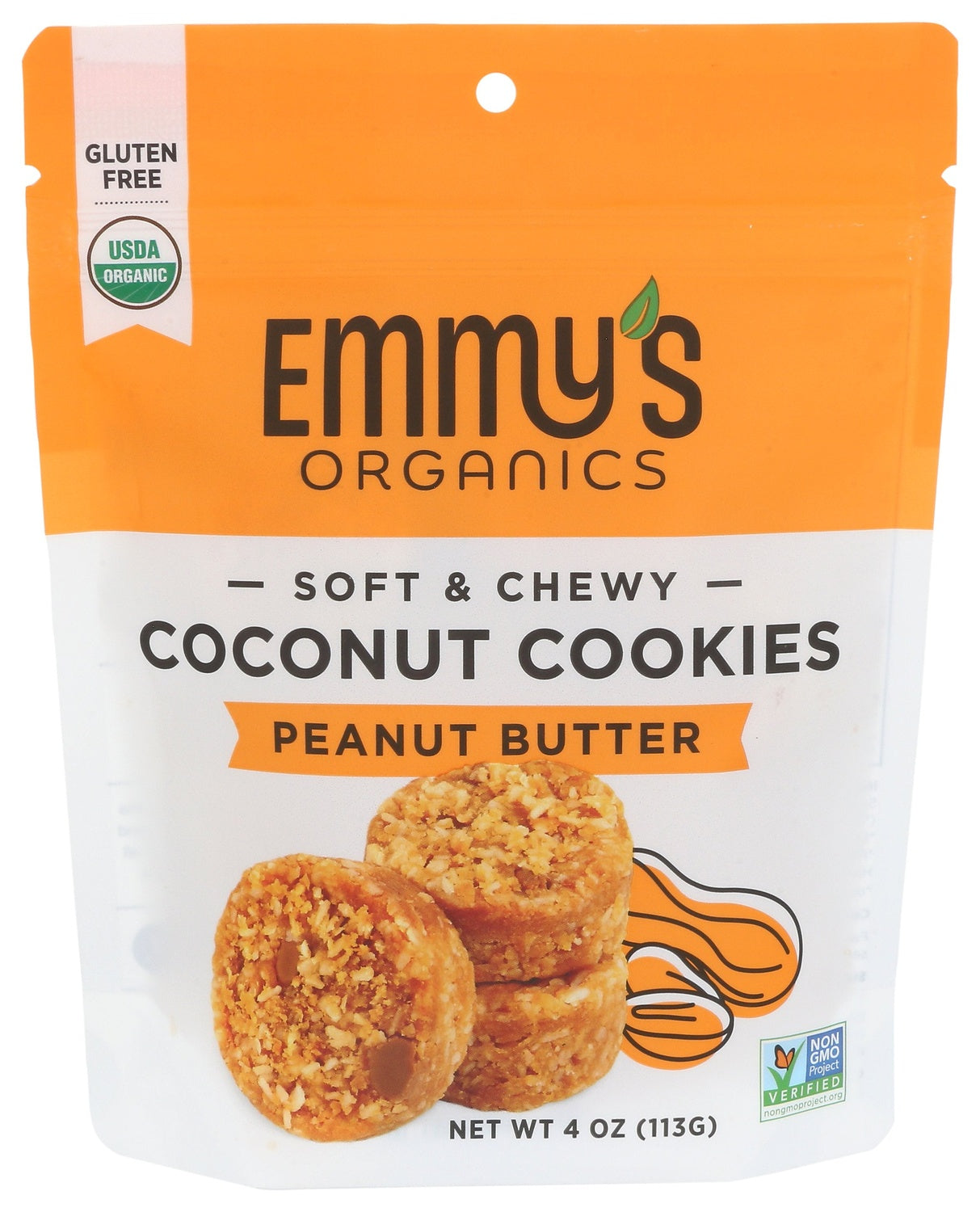 6-PACK OF COOKIE COCONUT PEANUT BUTTER