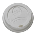 10-PACK OF LID PLAS DOME F/ 8OZ HOT CUP