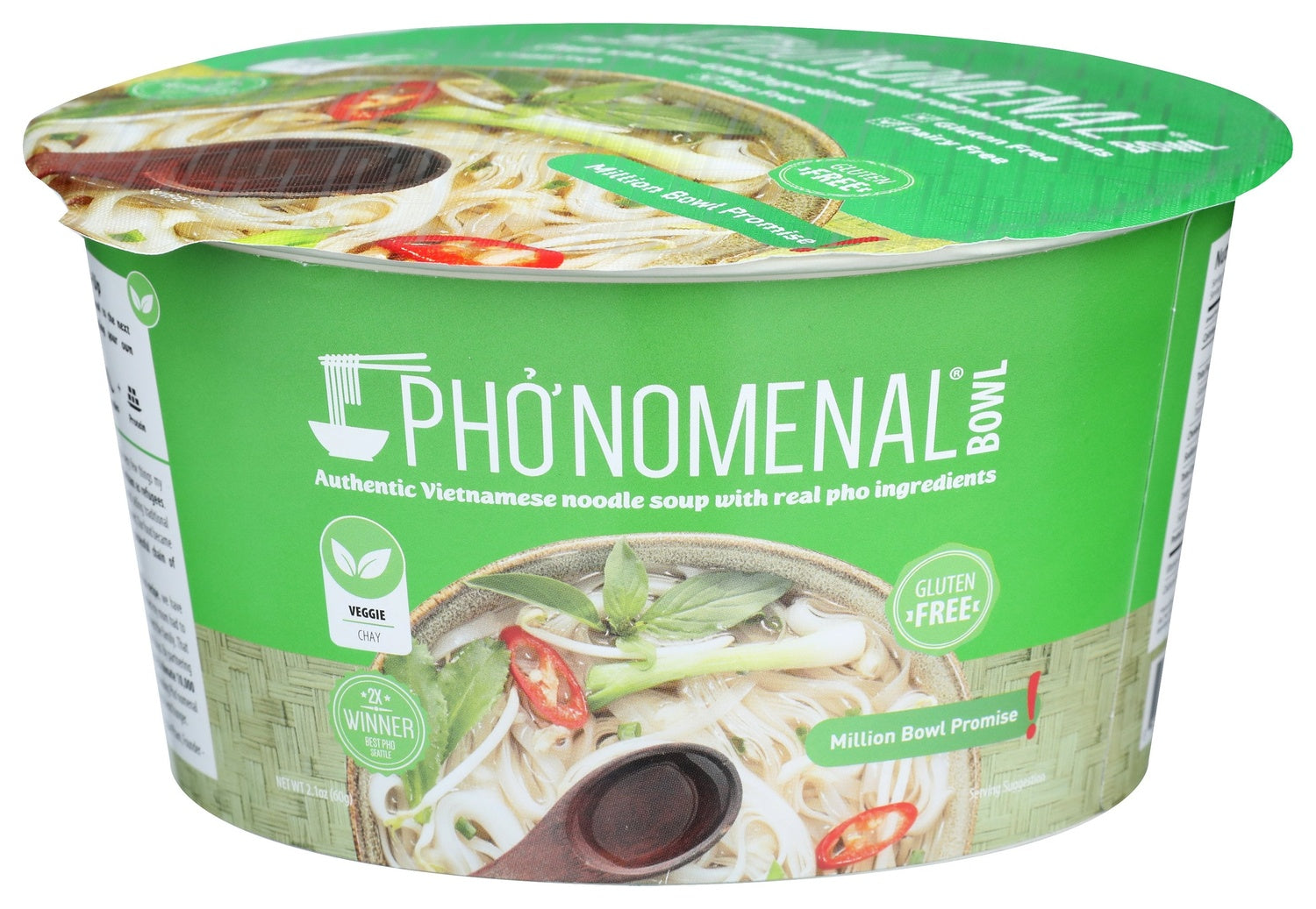 6-PACK OF NOODLE ASIAN VIETNAMESE PHO, VEGGIE