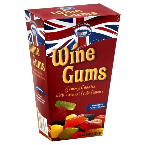 12-PACK OF CANDY GUM WINE 8 OUNCE - CASE OF 12