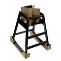 1 EA-PACK OF CHAIR HIGH WD BLK 29.5H
