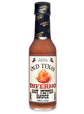 12-PACK OF Sauce Hot Inferno Old Texas, Food Imagineering