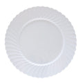 8-PACK OF PLATE PLAS WHT 10.25 CLASWARE