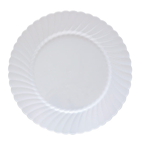 8-PACK OF PLATE PLAS WHT 10.25 CLASWARE