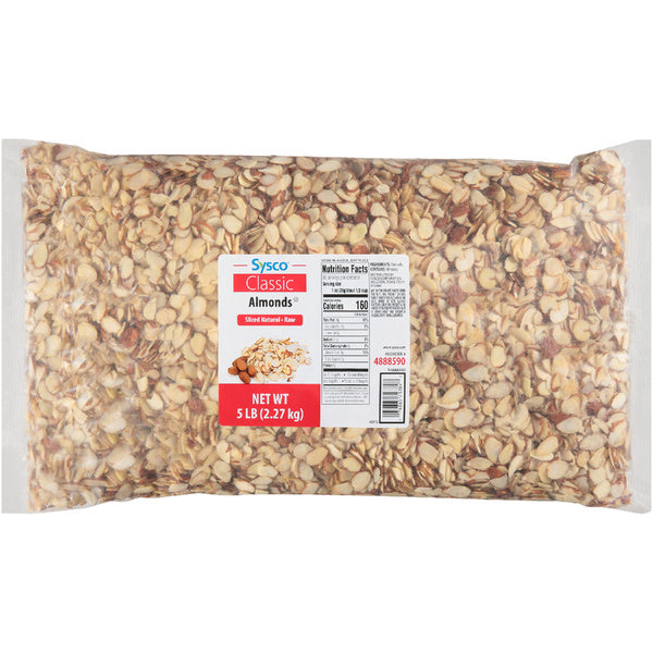 1-PACK OF ALMOND SLICED RAW