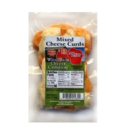 32-PACK OF Mixed Cheese Curds Wisconsin Cheese, 4 - 8 - 4 Oz