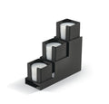 1 EA-PACK OF HOLDER FOR LD VRTCL ACRYL 3LVL