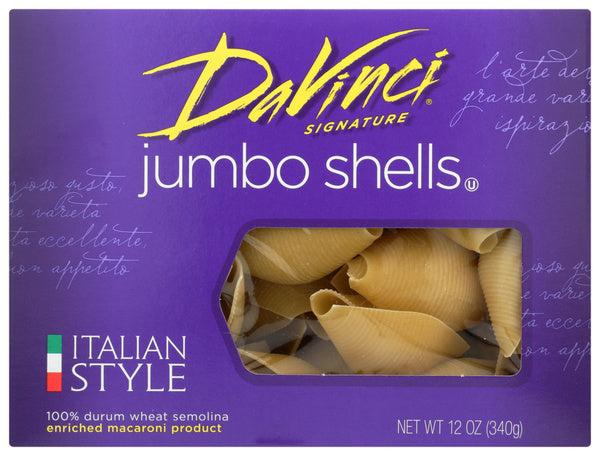 12-PACK OF PASTA SHELL JUMBO SHELLS 12 OUNCE - CASE OF 12