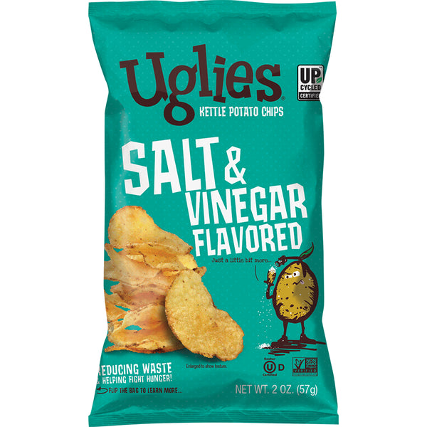24-PACK OF SNACK CHIP SALT & VINEGAR