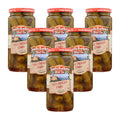6-PACK OF Okra Pickled Hot Santa Barbara 16 oz