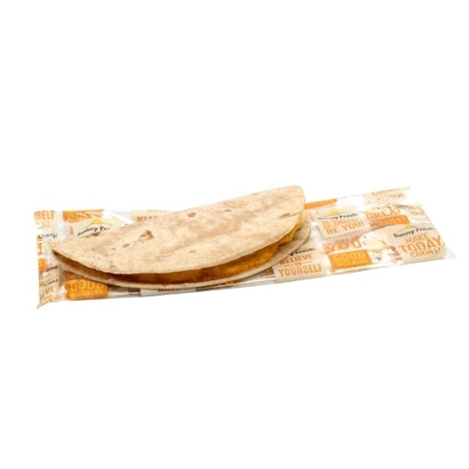 90-PACK OF Eggs Individually Wrapped Tortilla Wrapped Cheese Omelet Sunny Fresh, 1 - 90 - 3.1 Oz