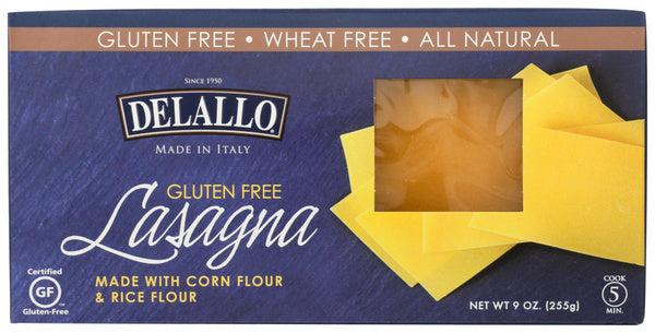 6-PACK OF Pasta Lasagna Delallo 9 oz
