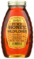 12-PACK OF HONEY WILDFLOWER PURE 16 OUNCE - CASE OF 12