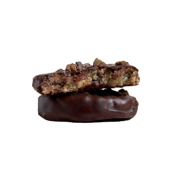 20-PACK OF Snack Cookies Chocolate Chip Vegan Dehydrated, RawmanticChocolate