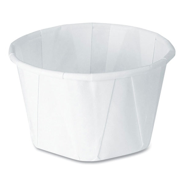 5000-PACK OF Container Paper SOLO 325-2050 3.25 oz ProPlanet Seal Paper Portion Cups - Eco-Friendly White (250 Cups per Bag, 20 Bags per Carton)