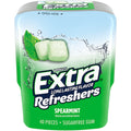 24-PACK OF Refreshers Spearmint Extra Chewing Gum, 4 - 6 - 40 Pc