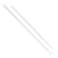 2000-PACK OF Straw Wrapped Karat 2,000 ct Jumbo Straws | Individually Wrapped | Clear (0.2" x 8.75")