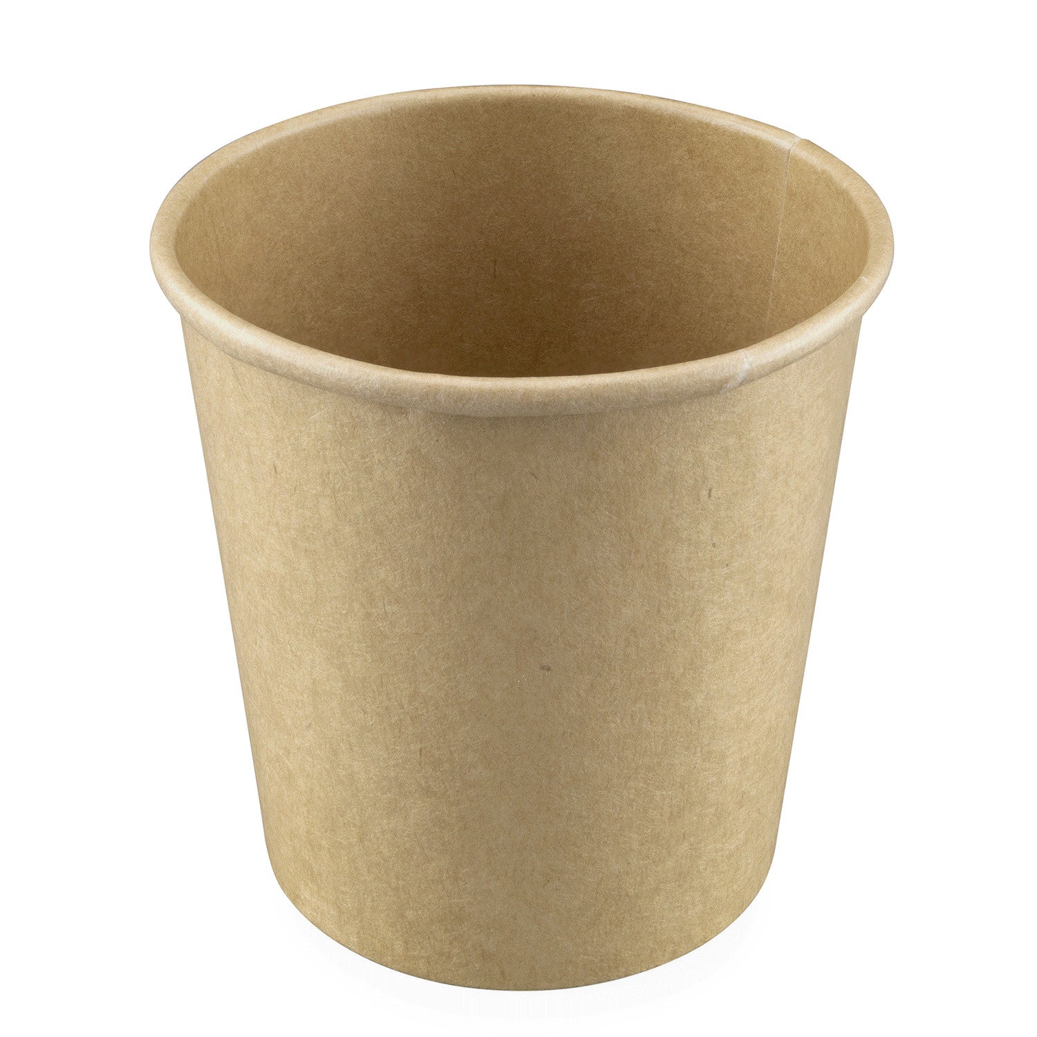 500-PACK OF Container Takeout Karat 500 ct 16 oz Gourmet Paper Food Container | Kraft | 96 mm