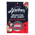 12-PACK OF Meat Meat Beef Jerky Spicy Sesame Garlic Zero Country Archer Snacks 2 oz