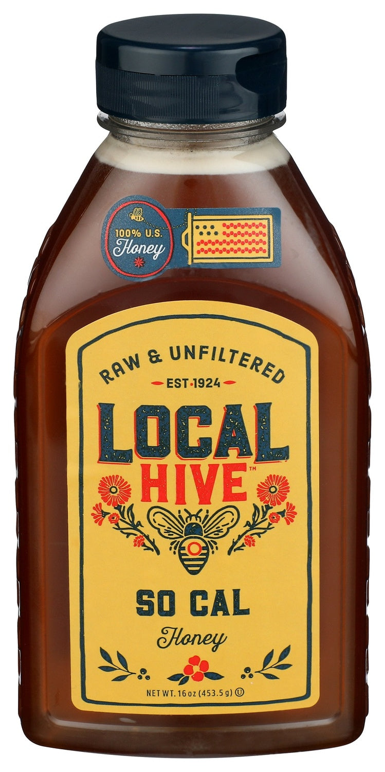 6-PACK OF HONEY RAW SO CAL