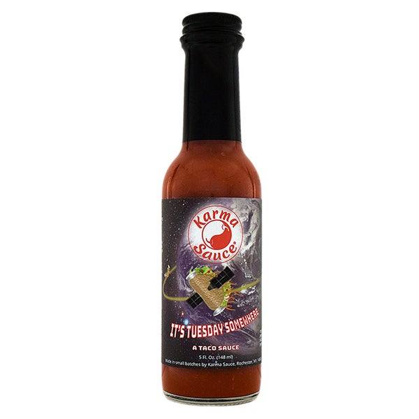 6-PACK OF Sauce Taco It's Tuesday Somewhere, Karma Sauce