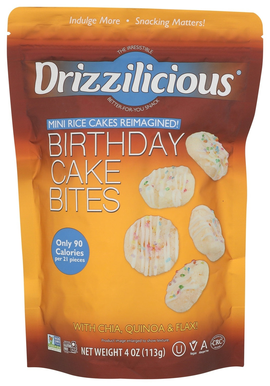 12-PACK OF SNACK SWEET BIRTHDAY CAKE BITES