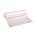 500-PACK OF Boardwalk Z6037XNKR01 30" x 37" High Density Coreless Roll Can Liners - 30 Gallon Capacity, Natural Color (500 Count)