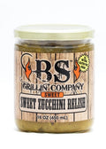 6-PACK OF Relish Sweet Zucchini, BS Grillin' Company