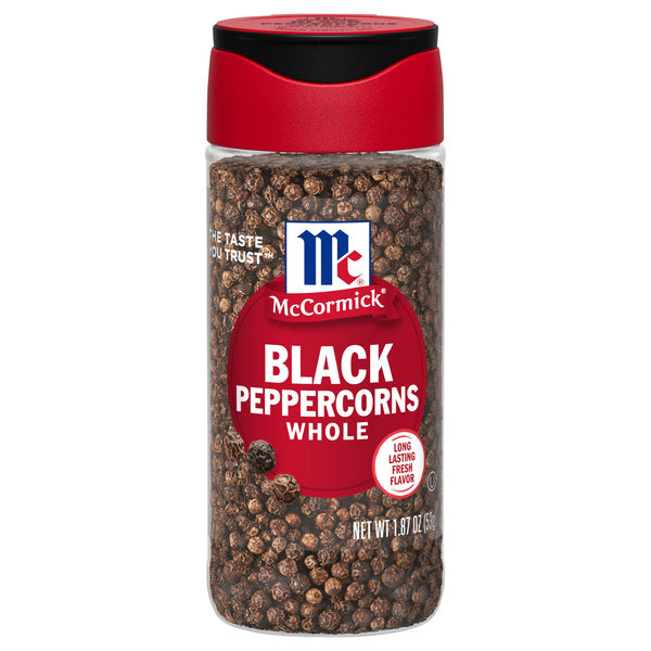 6-PACK OF SPICE PEPPERCORN BLACK WHOLE CASE OF 6