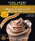 12-PACK OF Baking Mix Mocha Cappuccino Mousse Sugar Free, Bernard Food Industries