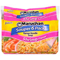 4-PACK OF Shrimp Flavored Ramen Noodle Soup Maruchan Inc, 4 - 18 Oz