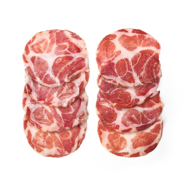 3 OZ-PACK OF PORK SLICED COPPA ITALIANA