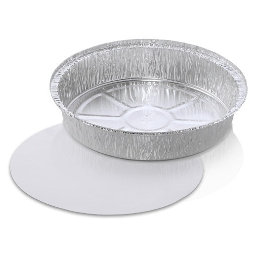 200-PACK OF 8 Inch Round Pan With Lid Handi-Foil, 200 - 1 PC